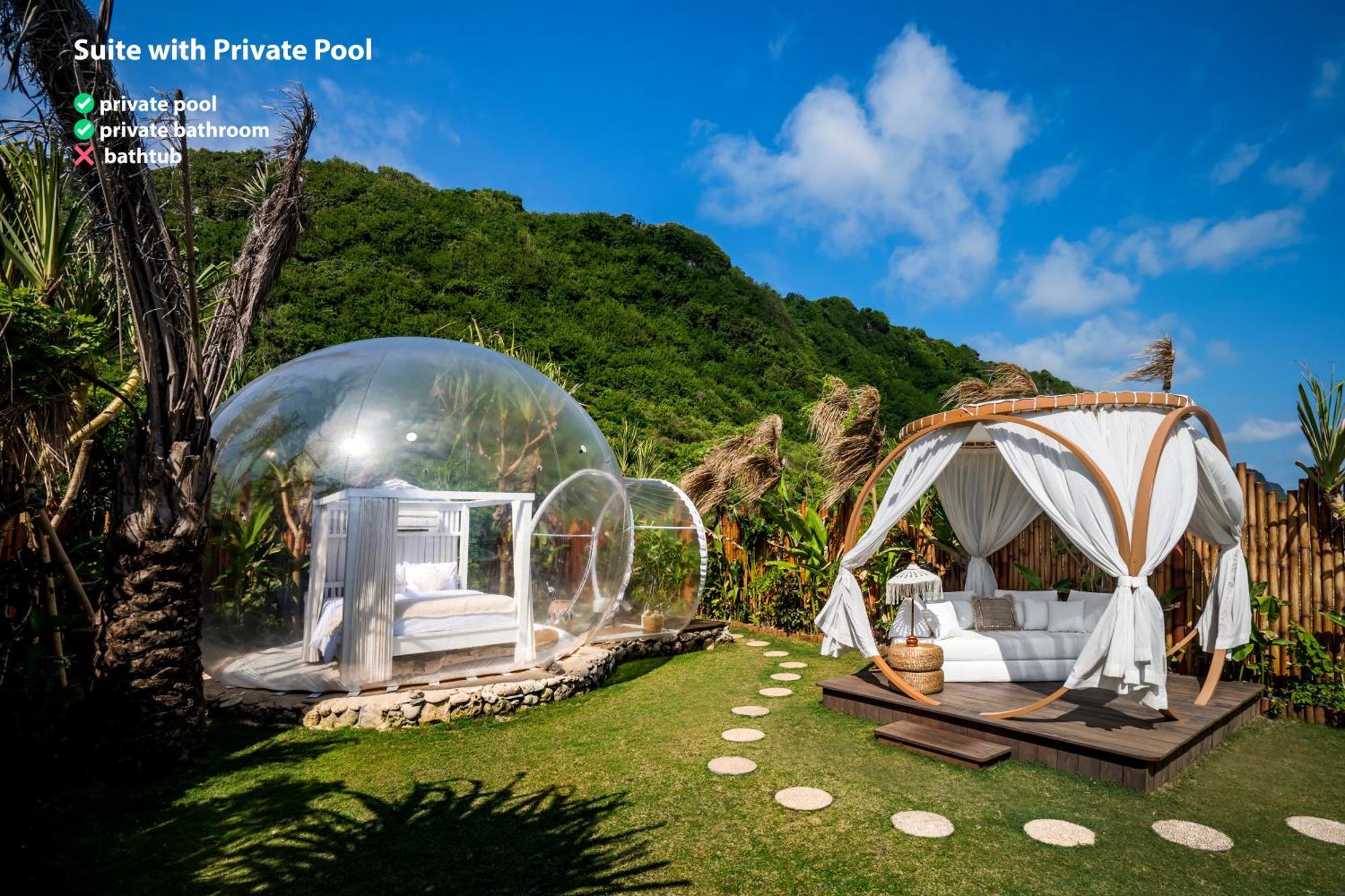 Uluwatu Bubble Hotel Nyang Nyang - Adults Only מראה חיצוני תמונה