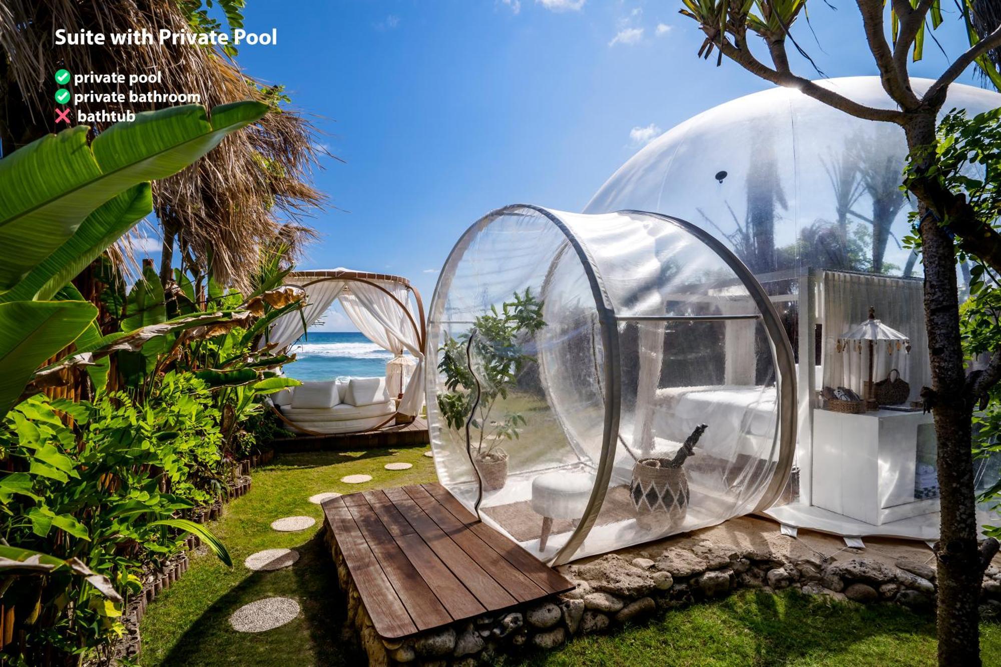 Uluwatu Bubble Hotel Nyang Nyang - Adults Only מראה חיצוני תמונה