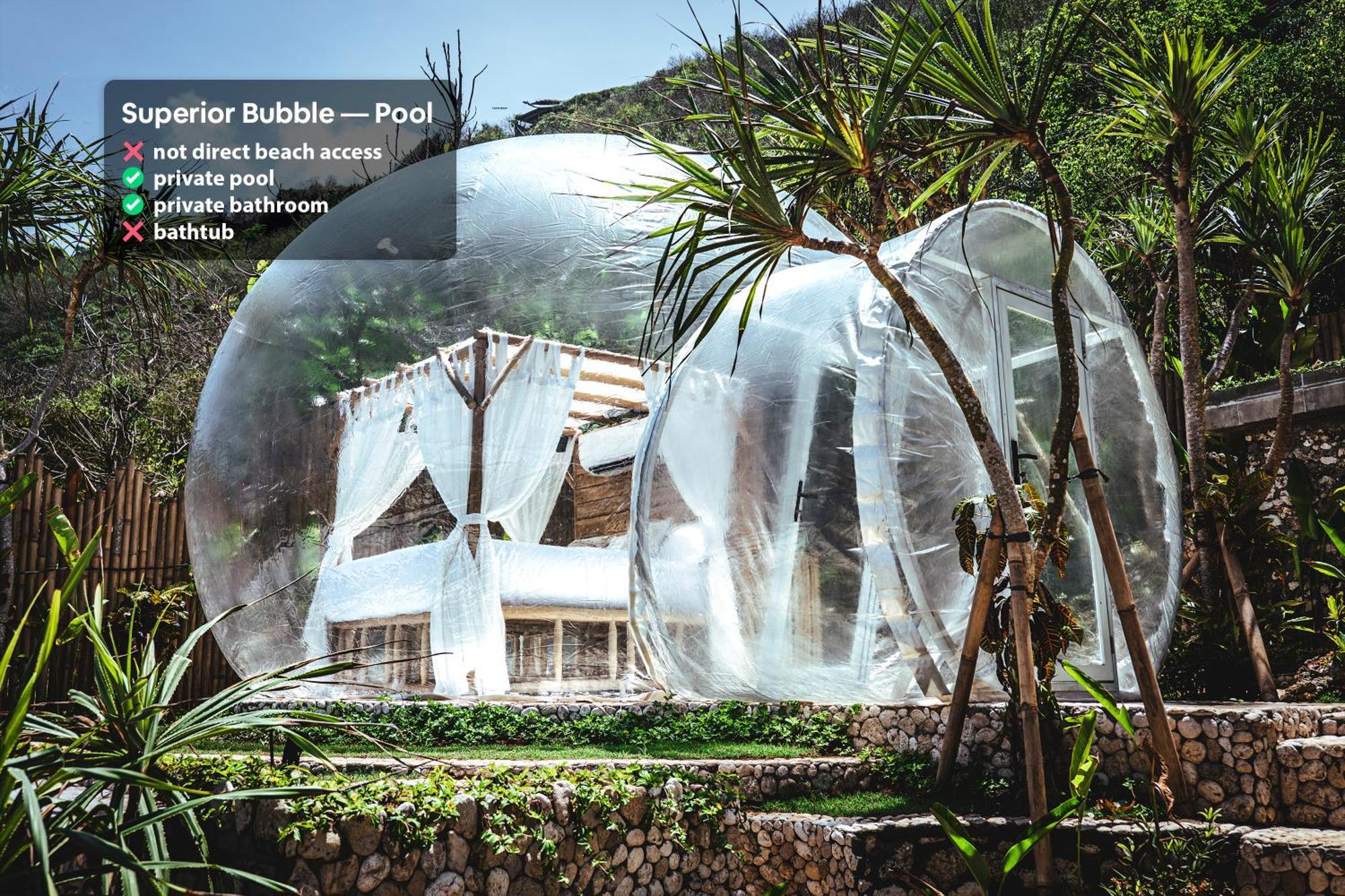 Uluwatu Bubble Hotel Nyang Nyang - Adults Only מראה חיצוני תמונה