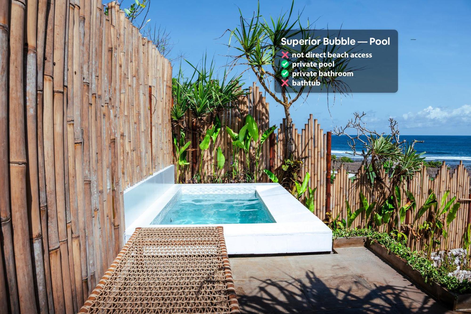 Uluwatu Bubble Hotel Nyang Nyang - Adults Only מראה חיצוני תמונה