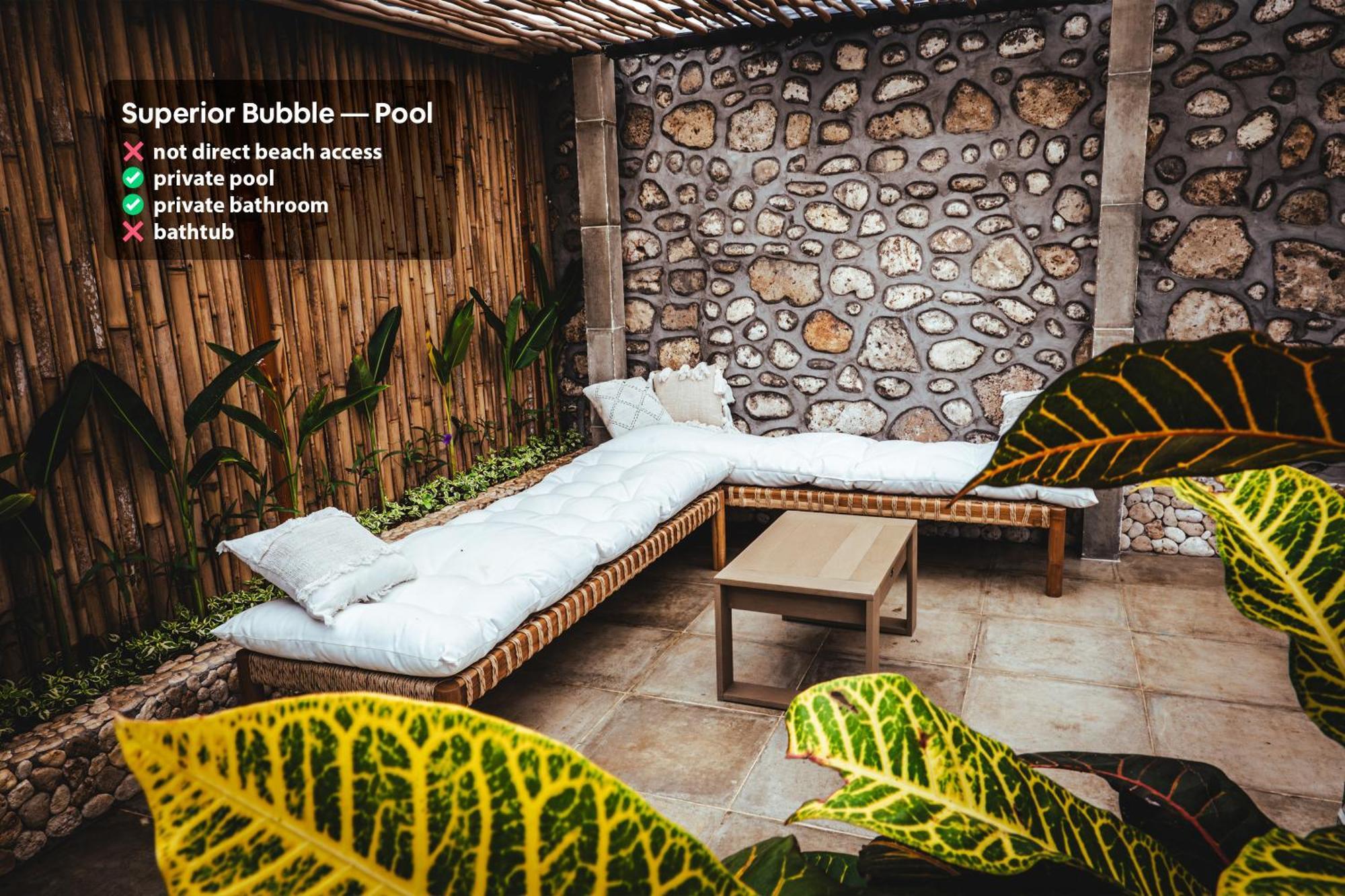 Uluwatu Bubble Hotel Nyang Nyang - Adults Only מראה חיצוני תמונה